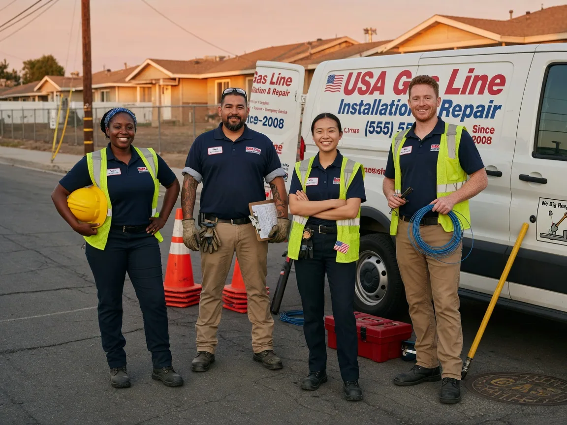 Gas Line Installation company in Gunter, TX
